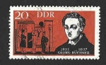 Stamps Germany -  649 - Karl Georg Büchner (DDR)