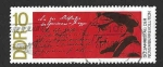 Stamps Germany -  1054 - L Aniversario de la Revolución de Noviembre en Alemania (DDR)