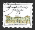 Stamps Germany -  1289 - Biblioteca Estatal de Berlín Oriental (DDR)