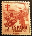 Sellos de Europa - Espa�a -  ESPAÑA 1951 Pro Tuberculosos