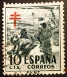 Stamps Spain -  ESPAÑA 1951 Pro Tuberculosos