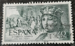 Sellos de Europa - Espa�a -  ESPAÑA 1952 V Centenario del nacimiento de Fernando el Católico  Correo aéreo 