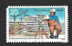 Stamps Germany -  201 - Proyectos de la Juventud Alemana (DDR)