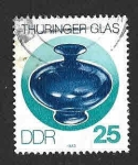 Sellos de Europa - Alemania -  2381 - Vaso de Vidrio (DDR)