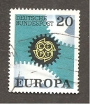 Stamps Germany -  INTERCAMBIO