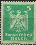 Stamps : Europe : Germany :  Nueva águila heráldica