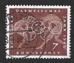 Stamps Germany -  813 - XVII JJOO Roma