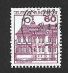 Stamps Germany -  1311 - Castillo de Rheydt