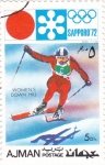 Sellos de Asia - Emiratos rabes Unidos -  OLIMPIADA INVIERNO SAPPORO'72