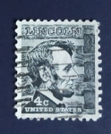 Sellos de America - Estados Unidos -  A. Lincoln