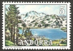 Sellos del Mundo : Europa : Andorra : lago de pessons