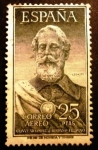 Stamps Spain -  ESPAÑA 1953 Legazpi y Sorolla Correo Aéreo