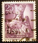 Stamps Spain -  ESPAÑA 1954  Año Mariano