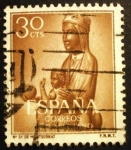 Stamps Spain -  ESPAÑA 1954  Año Mariano