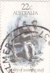 Sellos de Oceania - Australia -  trabajadores