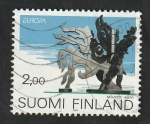 Sellos de Europa - Finlandia -  1172 - Europa, Arte contemporaneo, escultura de Martti Aiha