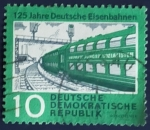 Stamps Germany -  Trenes