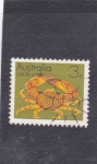 Stamps Australia -  CANGREJO