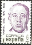 Stamps : Europe : Spain :  2618 - Gabriel Miró