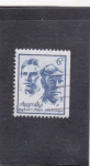 Stamps Australia -  pioneros de la aviación