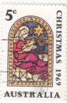 Stamps Australia -  NAVIDAD'69