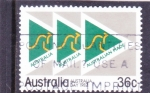 Sellos de Oceania - Australia -  Hecho en Australia - Logotipo de la campaña