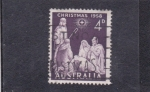 Stamps Australia -  NAVIDAD'58