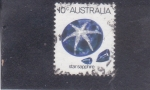 Sellos del Mundo : Oceania : Australia : estrella zafiro