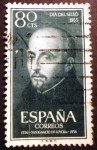 Stamps Spain -  ESPAÑA 1955 IV Centenario de la muerte de San Ignacio de Loyola