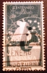 Stamps Spain -  ESPAÑA 1955  I Centenario del Telégrafo