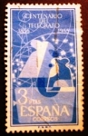 Stamps Spain -  ESPAÑA 1955  I Centenario del Telégrafo