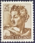 Stamps Italy -  Figuras de Miguel Angel