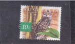 Stamps : Oceania : Australia :  Búho poderoso (Ninox strenua)