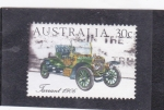 Sellos de Oceania - Australia -  coche de época- FARRANT 1906