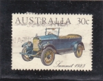 Stamps : Oceania : Australia :  coche de época-SUMMIT 1923
