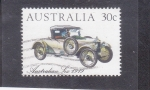 Sellos de Oceania - Australia -  coche de época-AUSTRALIAN SISC 1919