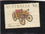 Stamps : Oceania : Australia :  coche de época-THOMSON 1898