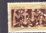 Stamps : Oceania : Australia :  cultura música y danza