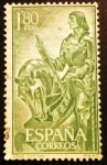 Stamps Spain -  ESPAÑA 1958 Gonzalo Fernández de Córdoba. “El Gran Capitán” 
