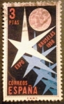 Stamps Spain -  ESPAÑA 1958 Exposición de Bruselas