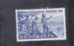 Stamps Australia -  cruce de montañas azules 1813