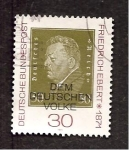 Stamps Germany -  INTERCAMBIO