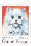 Stamps Guinea Bissau -  gato
