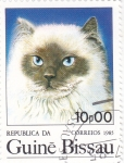 Stamps Guinea Bissau -  gato
