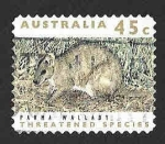 Stamps : Oceania : Australia :  1241 - Especies Amenazadas