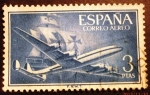 Sellos de Europa - Espa�a -  1955-1956  Superconstelación y Nao Santa María