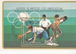Stamps Nicaragua -  OLIMPIADA LOS ANGELES'84