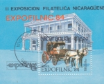 Stamps Nicaragua -  EXPO-FILATELIA NICARAGUENSE