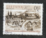 Stamps Lithuania -  1090 - Castillo de Klaipeda
