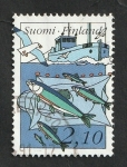 Sellos de Europa - Finlandia -  1106 - Pesca industrial